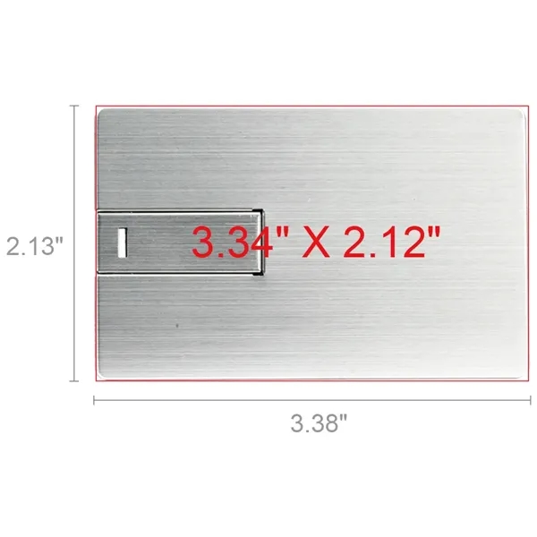 Our Broadview Metal Card USB drive fits easily into a wallet... from ASI 90154 Sunjoy Group Inc