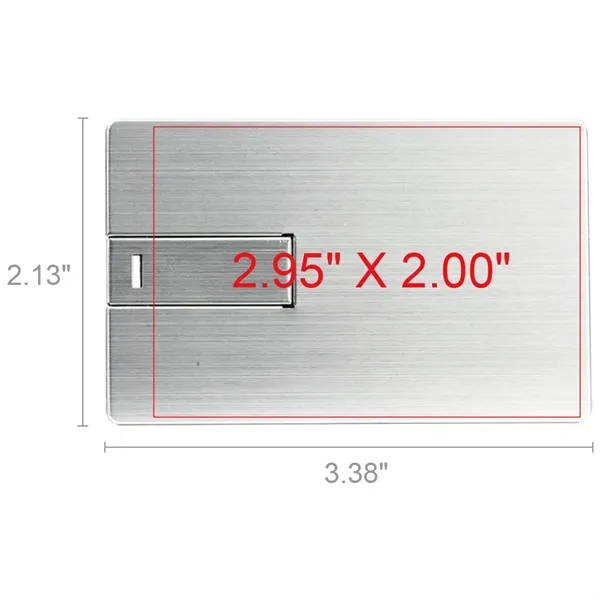 Our Broadview Metal Card USB drive fits easily into a wallet... from ASI 90154 Sunjoy Group Inc