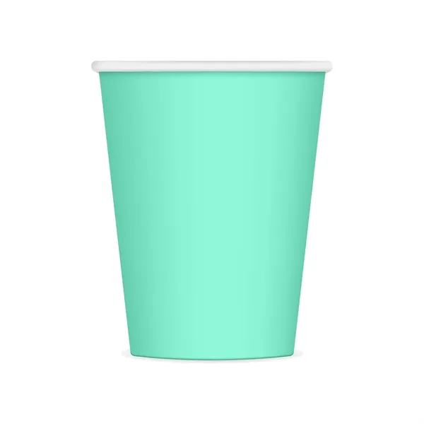 9 oz. paper cup with full color digital imprint.... from ASI 91880 Tranter Graphics Inc