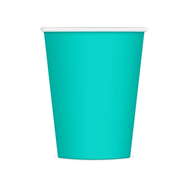 9 oz. paper cup with full color digital imprint.... from ASI 91880 Tranter Graphics Inc