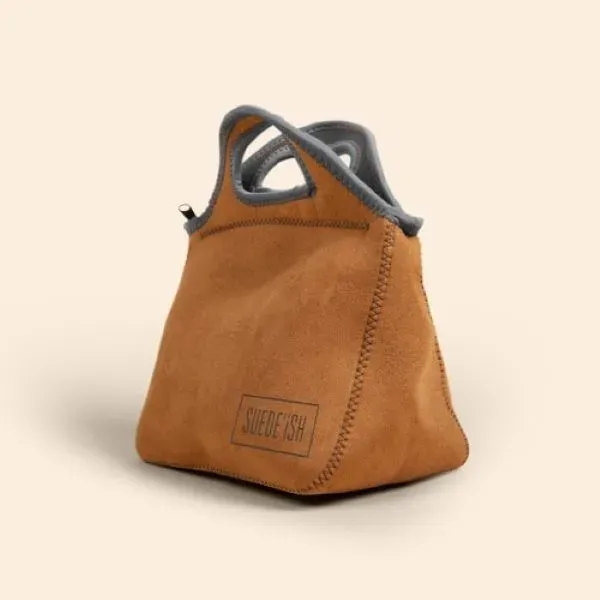 Suede-ish/High-Quality Neoprene ( Wetsuit Material ) lunch bag. Zipper closure with... from ASI 74710 Numo / NUMO