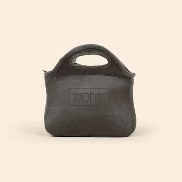 Suede-ish/High-Quality Neoprene ( Wetsuit Material ) Two-handled Lunch Bag with zipper... from ASI 74710 Numo / NUMO