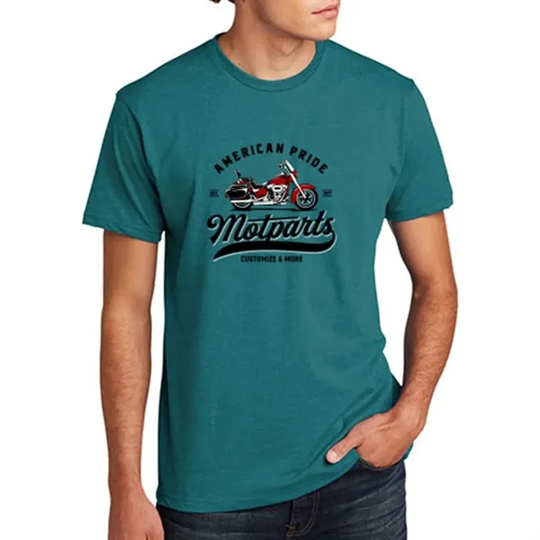 Men's CVC crew shirt made of 60% combed cotton/40% polyester jersey.... from ASI 39552 BEL Promo