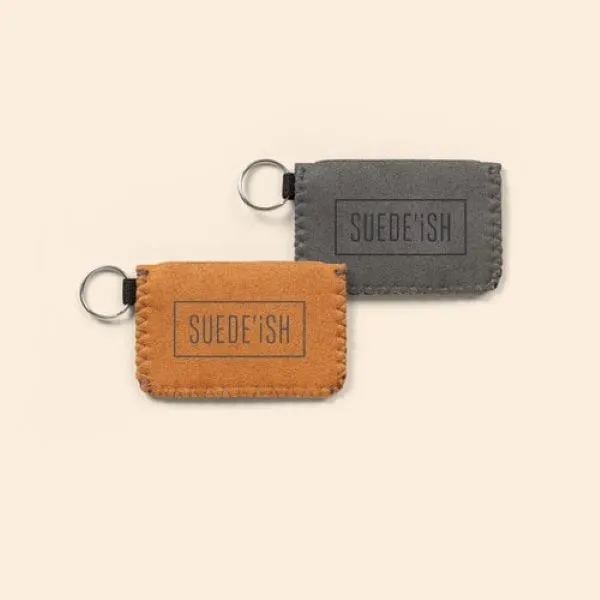 Suede-ish/Neoprene holder for credit cards, I.D. cards, ATM cards, hotel key... from ASI 74710 Numo / NUMO Kolder