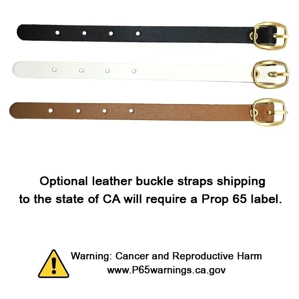 Custom shaped laser etched bamboo bag tag that measures 5/16" thick.... from ASI 72521 Morris Magnets / Laser Cuts