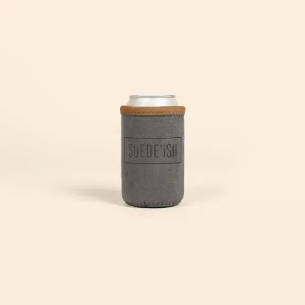 Suede-ish/High-Quality Neoprene, collapsible insulator with sewn-in bottom and customizable colored stitching... from ASI 74710 Numo / NUMO