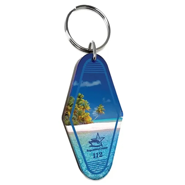 Vintage Acrylic Motel Keychain Hotel Key Tag... from ASI 72521 Morris Magnets / Laser Cuts
