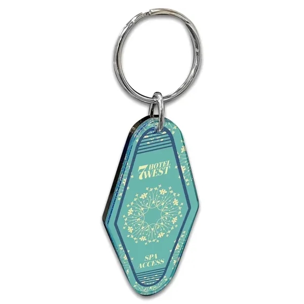 Vintage Acrylic Motel Keychain Hotel Key Tag... from ASI 72521 Morris Magnets / Laser Cuts