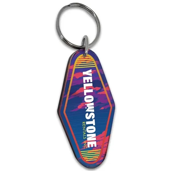 Vintage Acrylic Motel Keychain Hotel Key Tag... from ASI 72521 Morris Magnets / Laser Cuts