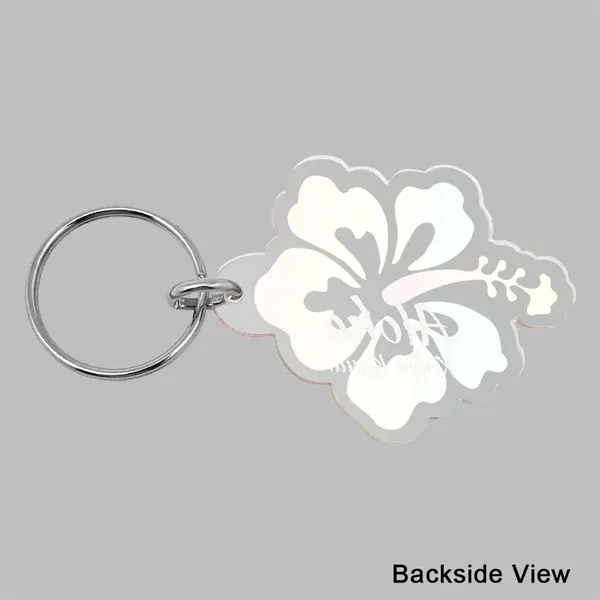 Customizable key chain made of acrylic with a 1" split ring.... from ASI 72521 Morris Magnets / Laser Cuts