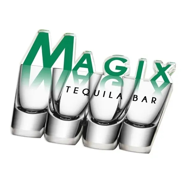 Stock Shape, 1/4" thick acrylic plastic magnets with full color imprinting;... from ASI 72521 Morris Magnets / Laser Cuts
