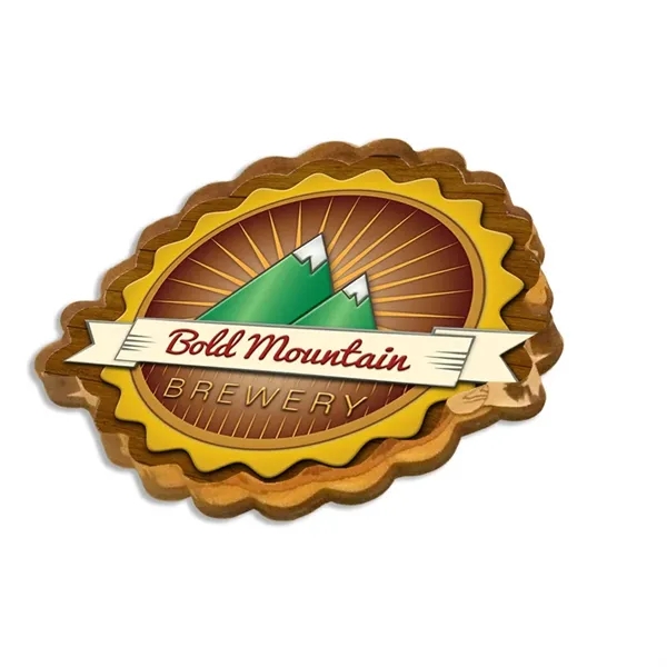 Stock Shape, 1/4" thick acrylic plastic magnets with full color imprinting;... from ASI 72521 Morris Magnets / Laser Cuts