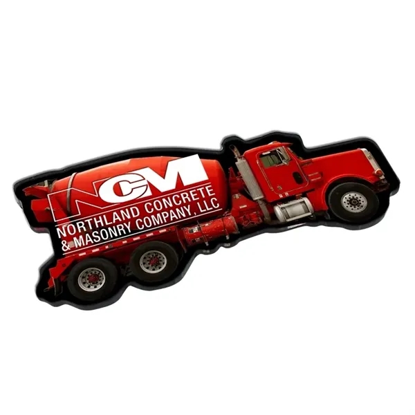 Custom shaped 1/8" thick acrylic magnet.... from ASI 72521 Morris Magnets / Laser Cuts