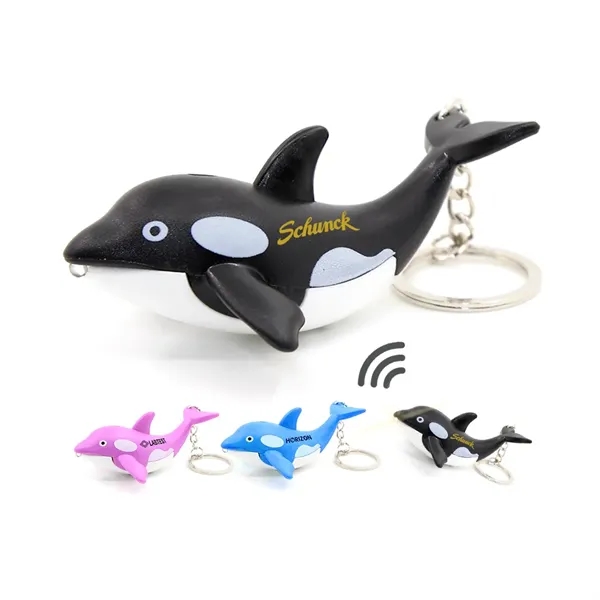 Orca Whale LED Keychain... from ASI 31517 Admart Products / Admart Line