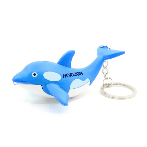 Orca Whale LED Keychain... from ASI 31517 Admart Products / Admart Line
