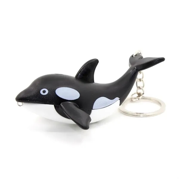 Orca Whale LED Keychain... from ASI 31517 Admart Products / Admart Line