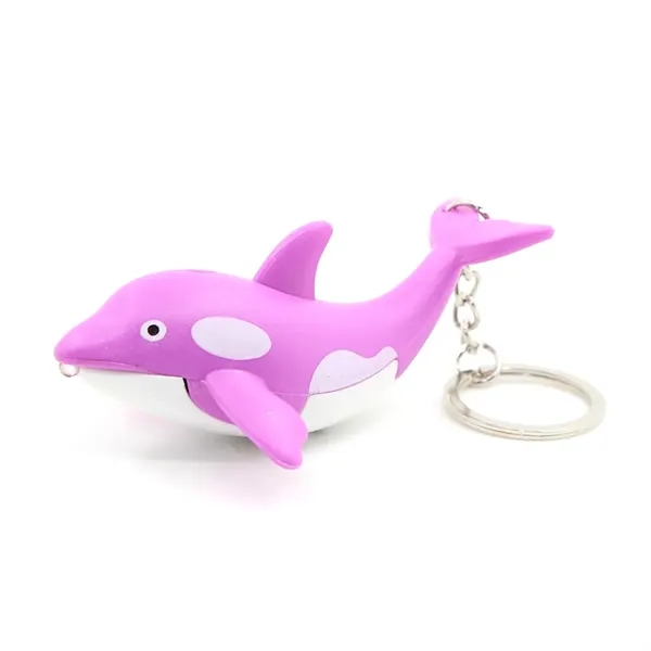 Orca Whale LED Keychain... from ASI 31517 Admart Products / Admart Line