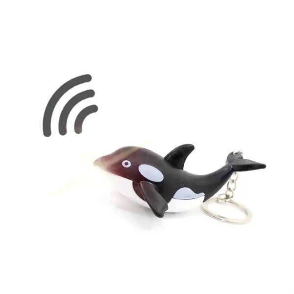 Orca Whale LED Keychain... from ASI 31517 Admart Products / Admart Line