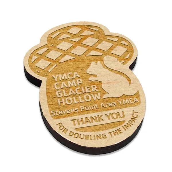 Birch Magnets - Laser Etched with Strong Disc Magnet... from ASI 72521 Morris Magnets