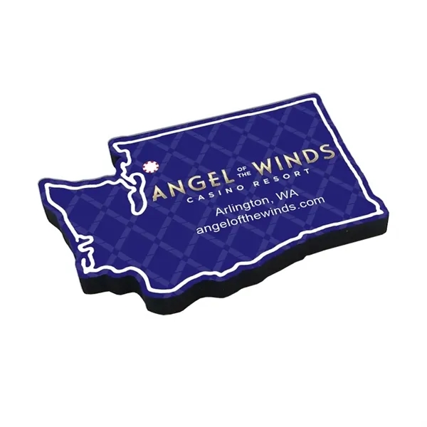 Wooden magnet with ultra vivid graphics.... from ASI 72521 Morris Magnets / Laser Cuts