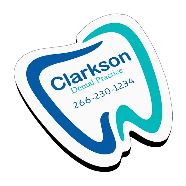 Wooden magnet with ultra vivid graphics.& disc magnet... from ASI 72521 Morris Magnets / Laser Cuts