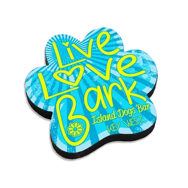 Wooden magnet with ultra vivid graphics.& disc magnet... from ASI 72521 Morris Magnets / Laser Cuts