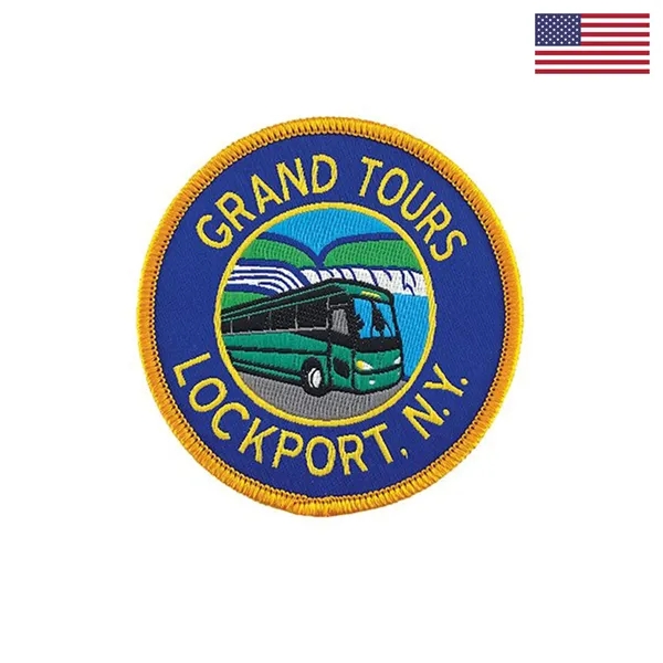 Custom-Woven Fabric Sew-down Patches with a unique blend of customizability, high-end... from ASI 92980 WOV-IN® / Universal Strap/Wov-In Line