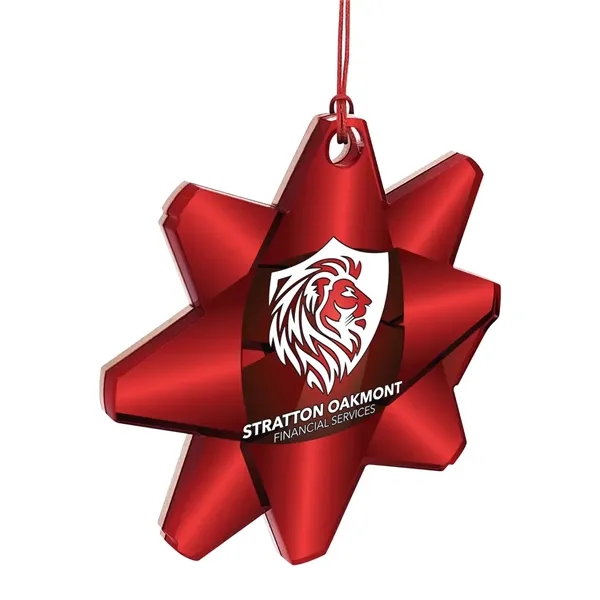Full Color Acrylic Ornaments with Mirror Back & Custom Shapes... from ASI 72521 Morris Magnets / Laser Cuts