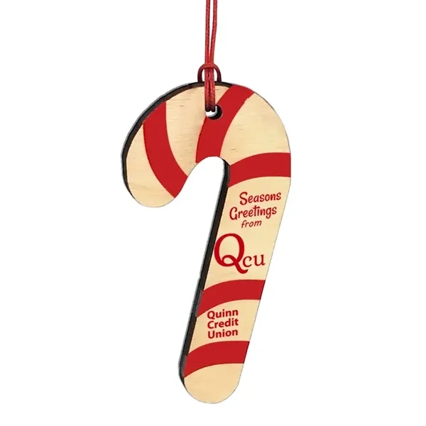 1/4" thick birch wood ornament with a ultra vivid imprint and... from ASI 72521 Morris Magnets / Laser Cuts