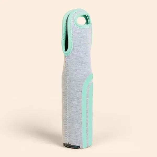 Heathered/High-Quality Neoprene tote with customizable colored stitching and bias trim. Fits... from ASI 74710 Numo / Kolder