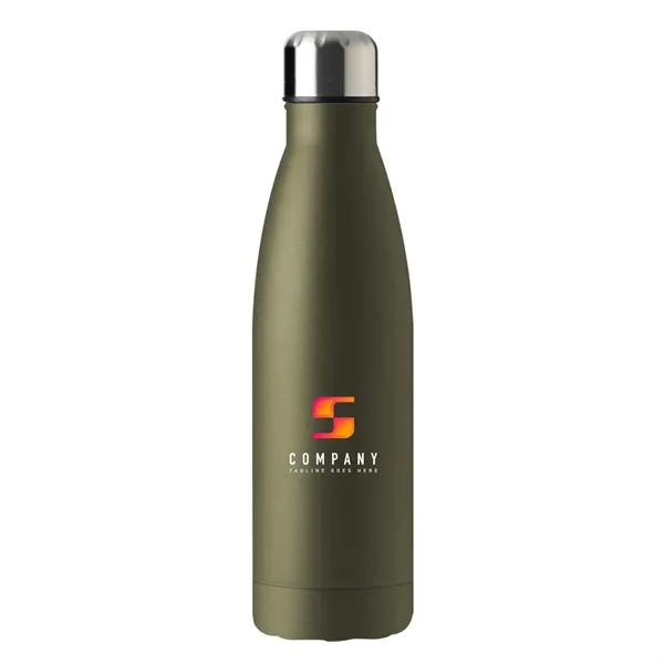 17 oz. vacuum sealed water bottle with wide spout top (Double... from ASI 68190 Lungsal / Lungsal