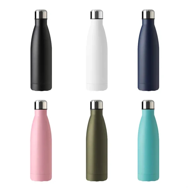 17 oz. vacuum sealed water bottle with wide spout top (Double... from ASI 68190 Lungsal / Lungsal