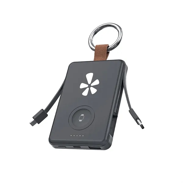 Velanova 5,000 mAh Power Bank with Apple & Samsung Watch Charging... from ASI 91435 Tomax USA