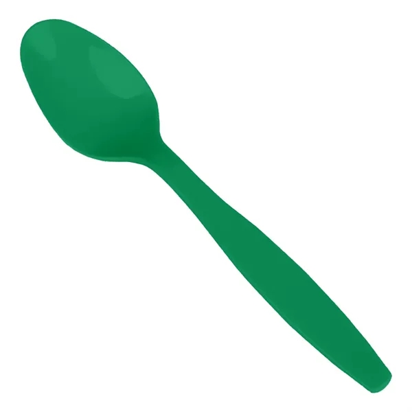 7" long colored teaspoon-designed plastic spoon.... from ASI 91880 Tranter Graphics Inc