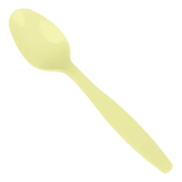 7" long colored teaspoon-designed plastic spoon.... from ASI 91880 Tranter Graphics Inc