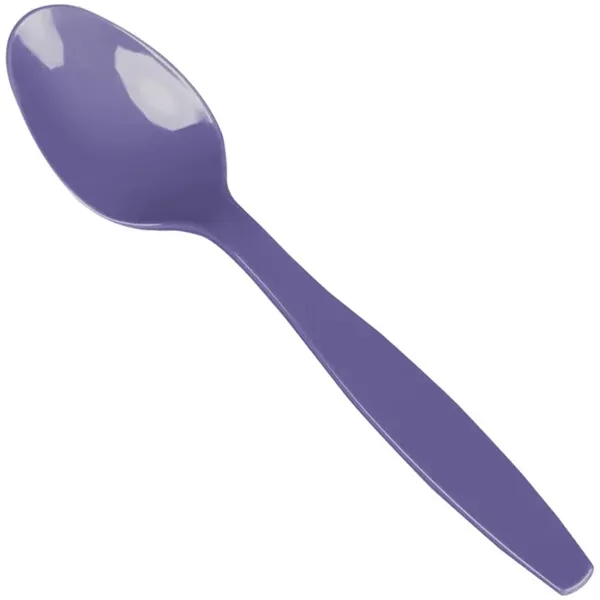 7" long colored teaspoon-designed plastic spoon.... from ASI 91880 Tranter Graphics Inc