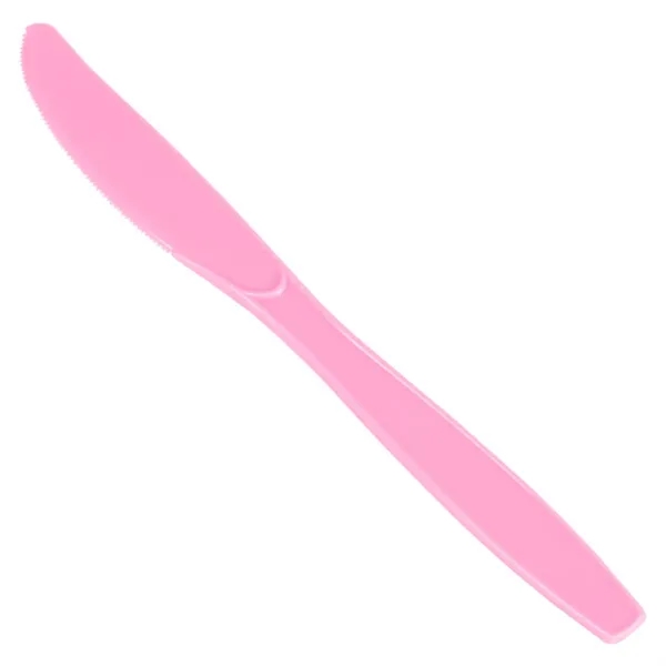 7" long colored plastic knife with serrated edge.... from ASI 91880 Tranter Graphics Inc
