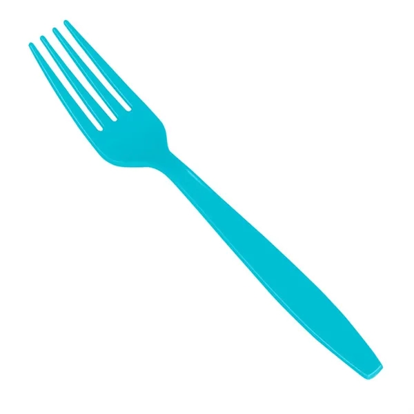 7" long colored plastic fork with four-prong design.... from ASI 91880 Tranter Graphics Inc