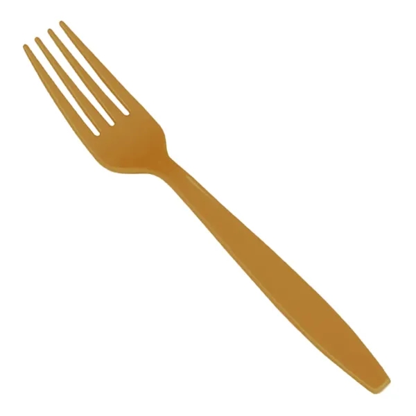 7" long colored plastic fork with four-prong design.... from ASI 91880 Tranter Graphics Inc