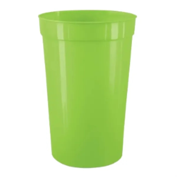 22 ounce plastic solid stadium cup.... from ASI 57956 Graphco line