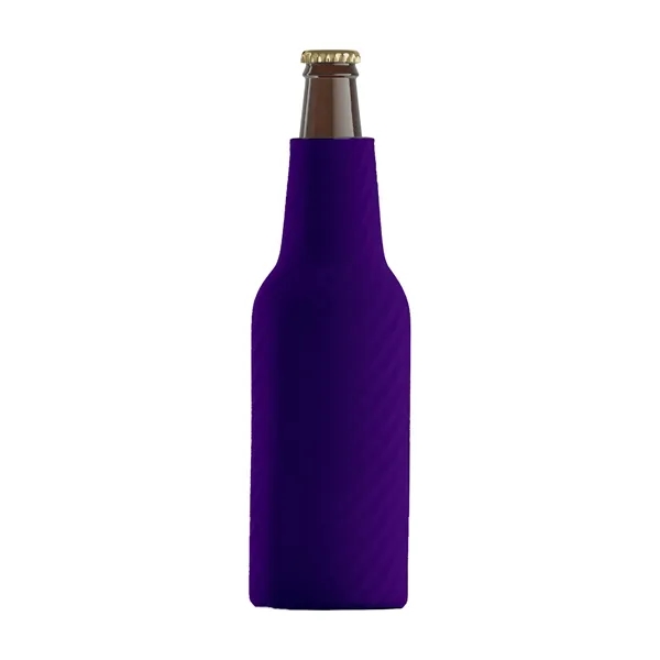 Foam material bottle cooler sleeves in assorted colors with zippered closure.... from ASI 91880 Tranter Graphics Inc