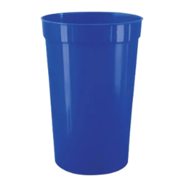 22 ounce plastic solid stadium cup.... from ASI 57956 Graphco line