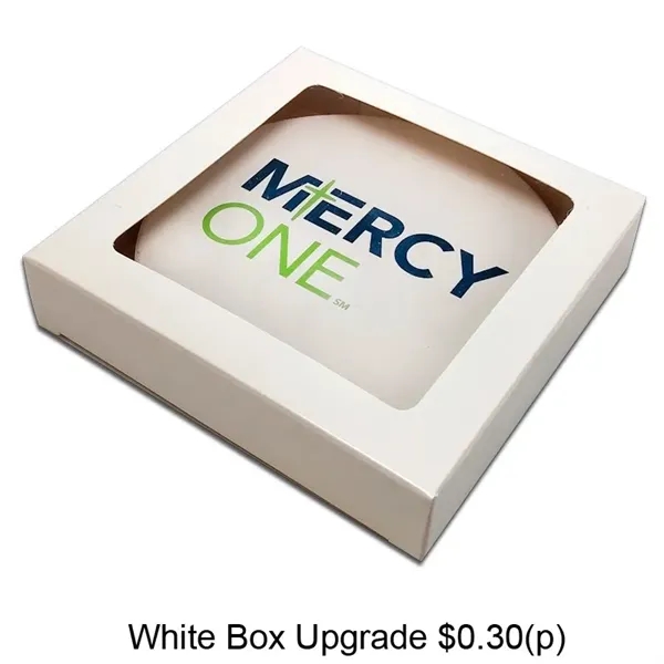 Set of 2 sandstone coasters with Ultra Vivid graphics.... from ASI 72521 Morris Magnets / Laser Cuts