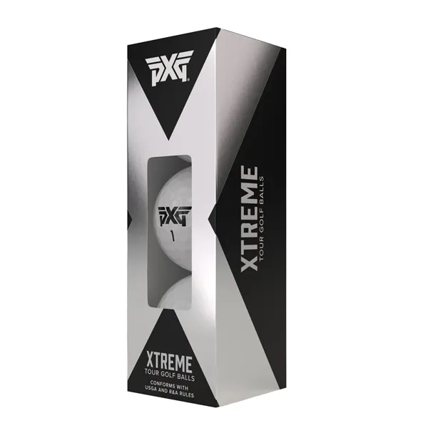 PXG Xtreme Tour golf balls; Box contains 12 white balls and... from ASI 38120 Ball Pro / Diversified Quality Kitchenware