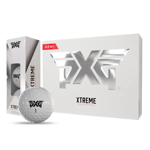 PXG Xtreme Tour X golf balls; Box contains 12 white balls... from ASI 38120 Ball Pro / Diversified Quality Kitchenware