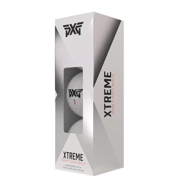 PXG Xtreme Tour X golf balls; Box contains 12 white balls... from ASI 38120 Ball Pro / Diversified Quality Kitchenware