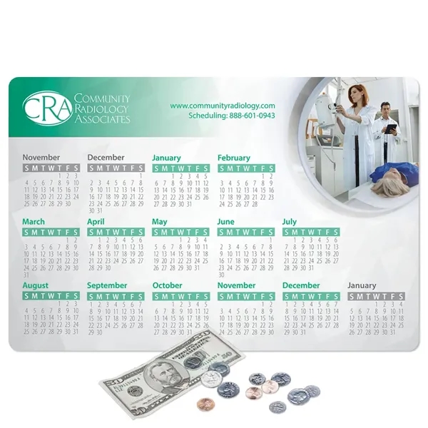 10" x 15" x 1/4" - Heavy Duty Fabric Calendar Counter... from ASI 49716 Digispec & CounterPoint / COUNTERPOINT®