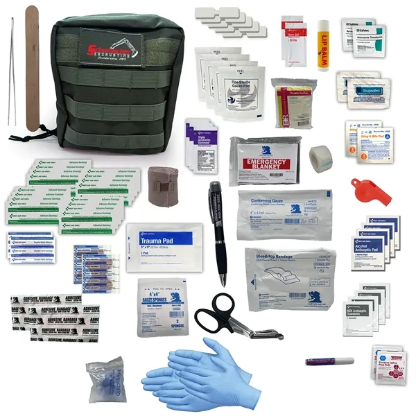 First Aid Kit. Features a removable panel on the back with... from ASI 46170 Compass Industries Inc