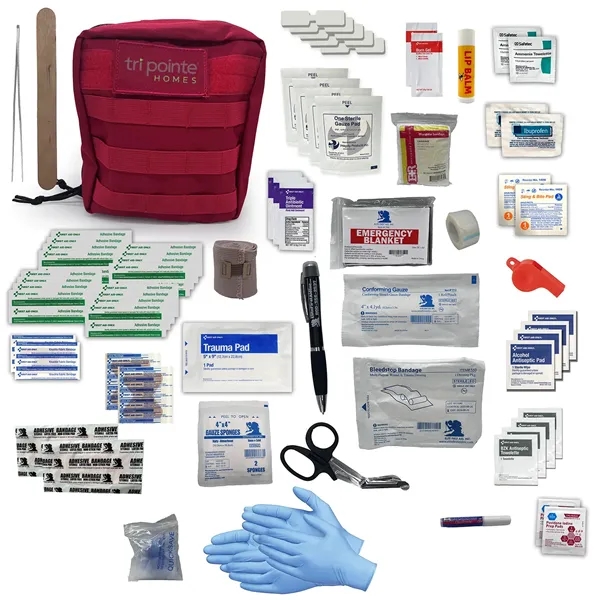 First Aid Kit. Features a removable panel on the back with... from ASI 46170 Compass Industries Inc