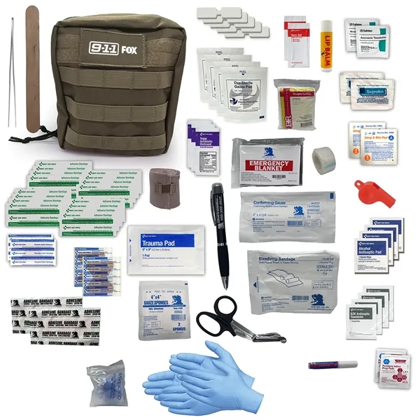 First Aid Kit. Features a removable panel on the back with... from ASI 46170 Compass Industries Inc
